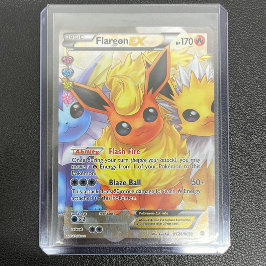 Pokémon Flareon EX Generations Radiant Collection RC28/RC32