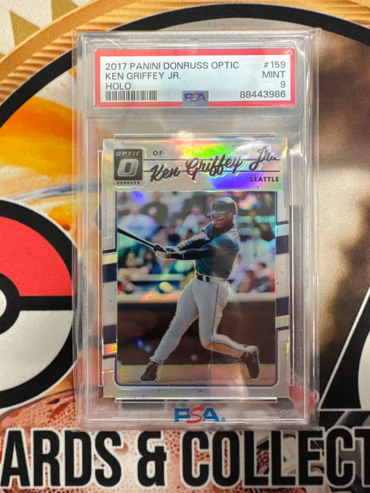 2017 Paninu Donruss Optic MLB Ken Griffey Jr. Holo PSA 9