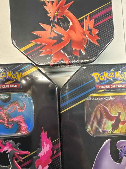Pokémon crown zenith tin 4 pack
