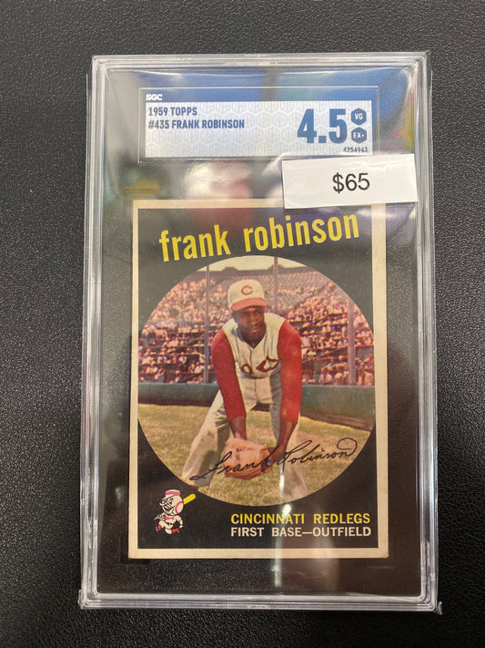1959 Topps MLB Frank Robinson SGC 4.5
