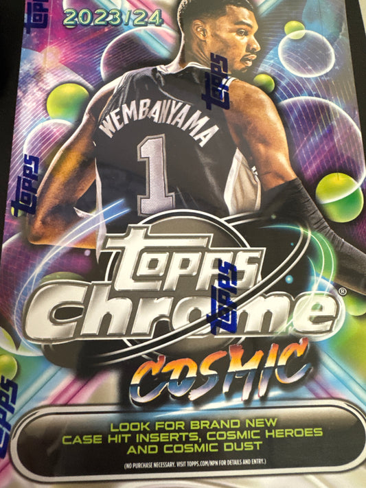 2023-24 Topps Chrome Cosmic basketball hobby