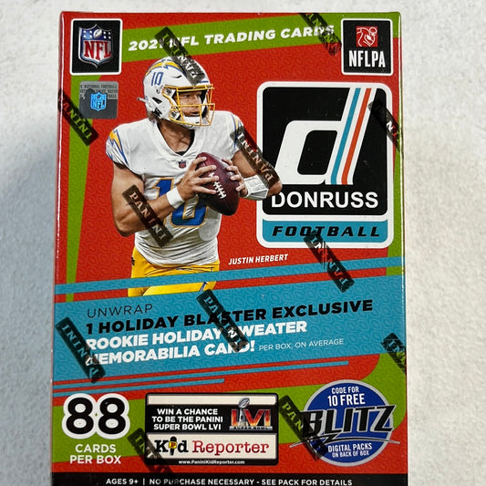 2021 Donruss holiday blaster