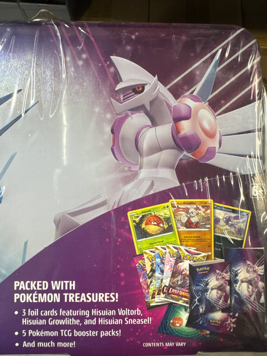 Pokemon Palkia & Dialga lunchbox tin