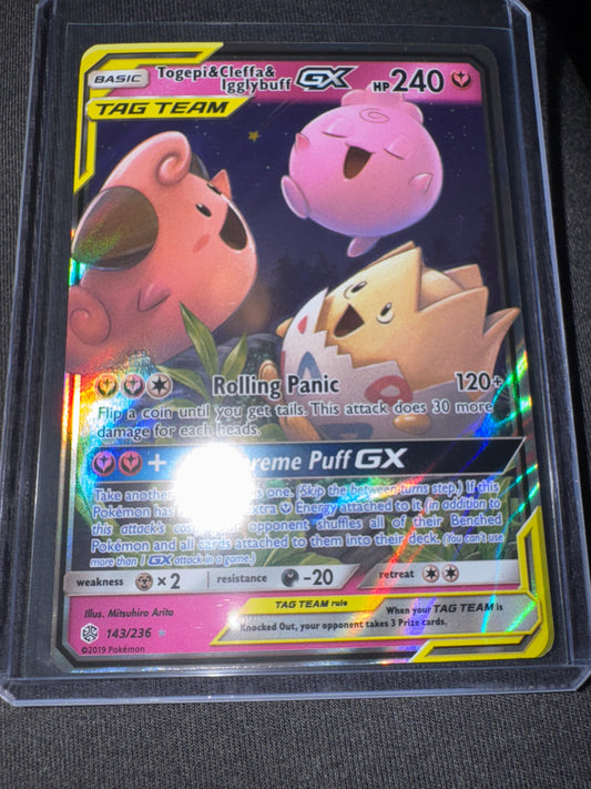 Pokemon Togepi & Cleffa & Igglybuff GX 143/236