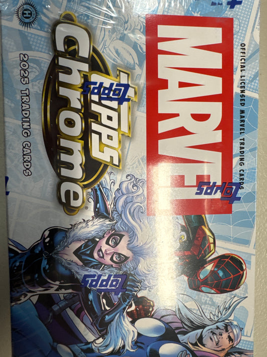 2025 Topps Chrome Marvel hobby