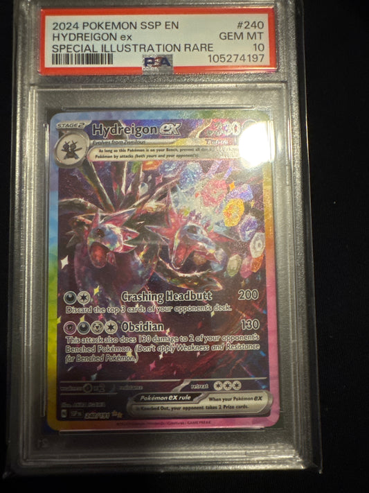 Pokemon Hydreigon ex 240/191 PSA 10