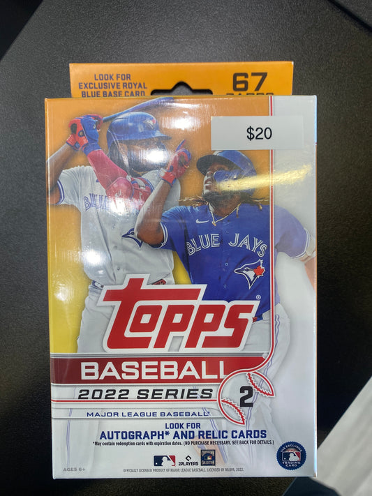 2022 Topps Baseball Series 2 Hanger Box