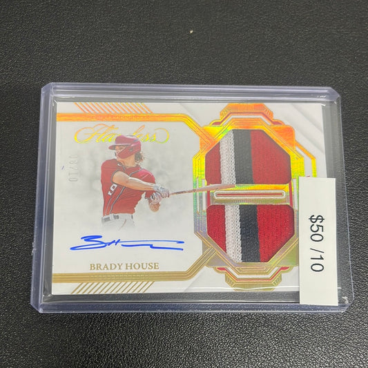 2023 MLB Flawless Brady House Dual Patch Auto /10