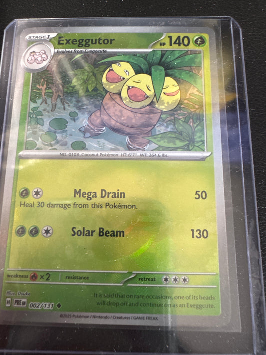 Pokemon Exeggutor 002/131 master ball