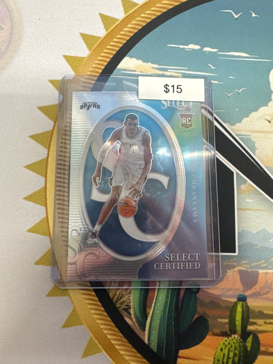 2023-24 Panini Select NBA Victor Wembanyama Select Certified Rookie