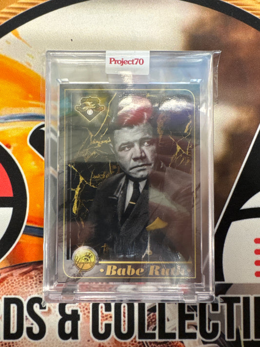 2021 Topps Now Babe Ruth Project 70 Mikael B. Art