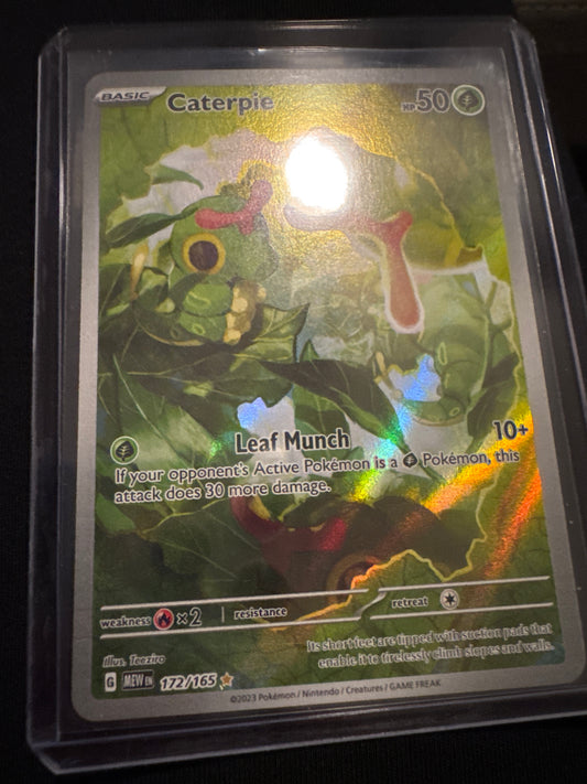 Pokemon Caterpie 172/165 151 MEW