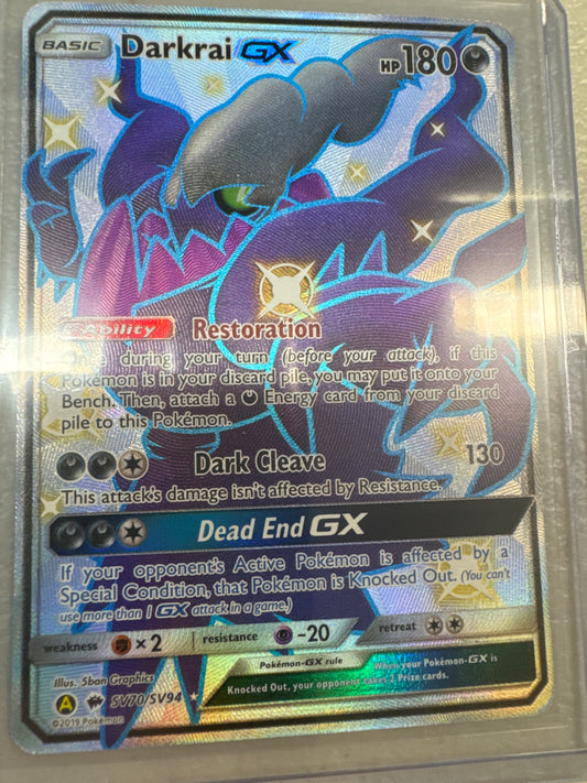Pokémon Darkrai GX SV70/SV94 Hidden Fates