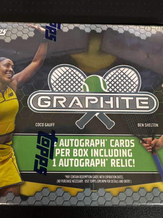 2024 Topps Graphite Tennis hobby