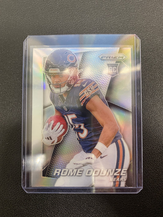 2024 Panini PRIZM NFL Rome Odunze Rookie Flashback PRIZM Silver