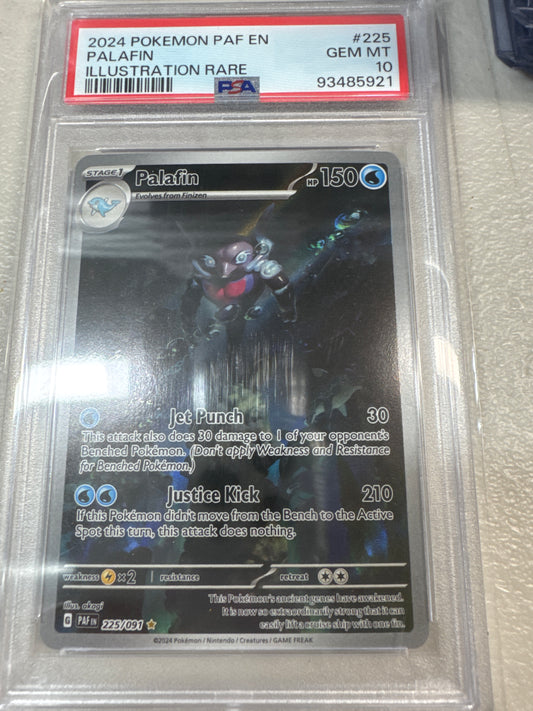 Pokemon Palafin 225/091 PSA 10