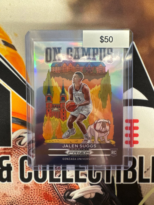2021 Panini Prizm Draft Picks NBA Jalen Suggs Rookie On Campus