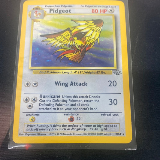 Pokémon Pidgeot (Jungle) 8/64 LP