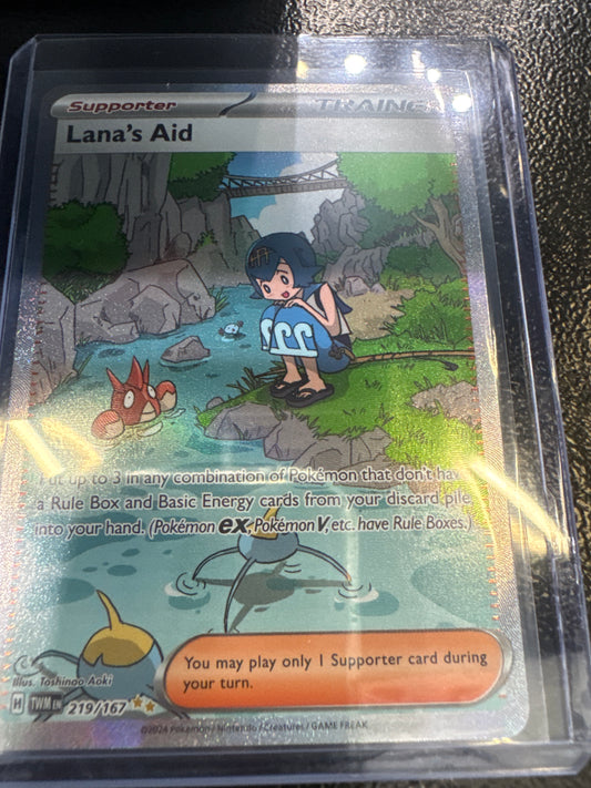 Pokemon Lana’s Aid 219/167 Twilight Masquerade