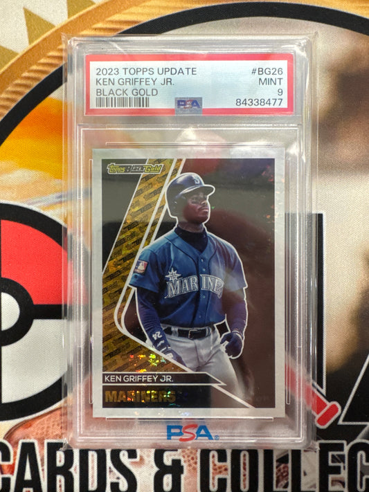 2023 Topps Update MLB Ken Griffey Jr. Black Gold PSA 9