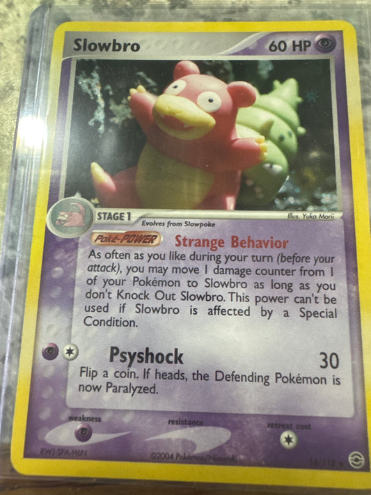 Pokemon Slowbro 14/112 holo Firered & Leafgreen LP