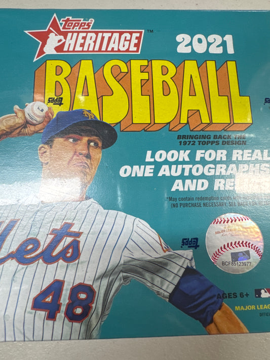 2021 Topps Heritage MLB mega