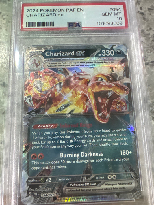 Pokemon Charizard ex 054/091 PSA 10