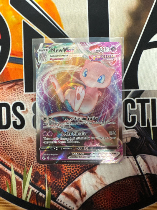 Pokemon Mew Vmax Fusion Strike 114/264 Ultra Rare