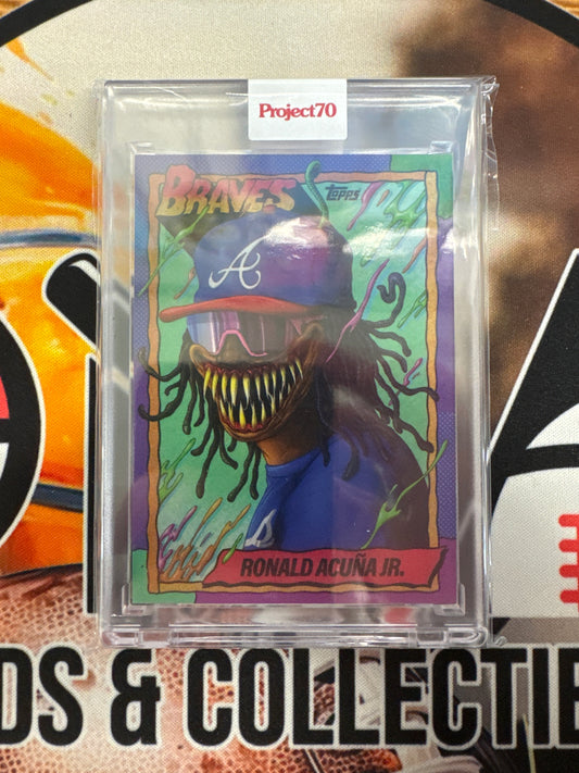 2021 Topps Now MLB Ronald Acuna Jr Project 70