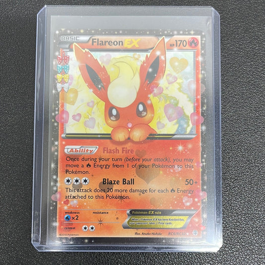 Pokémon Flareon EX (Generations: Radiant Collection) RC6/RC32 LP
