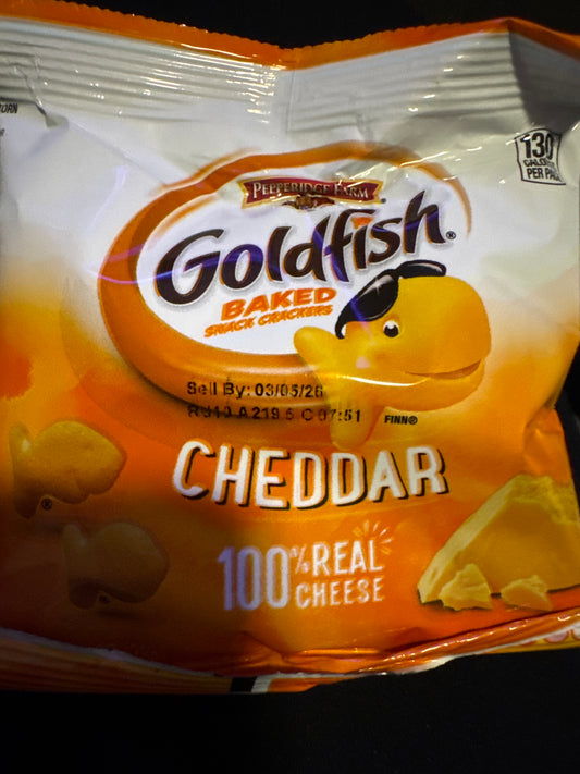 Cafe Goldfish baked cheddar