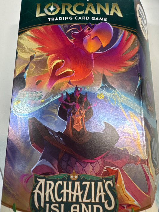 Disney Loracana Archazia’s Island amethyst & steel starter deck