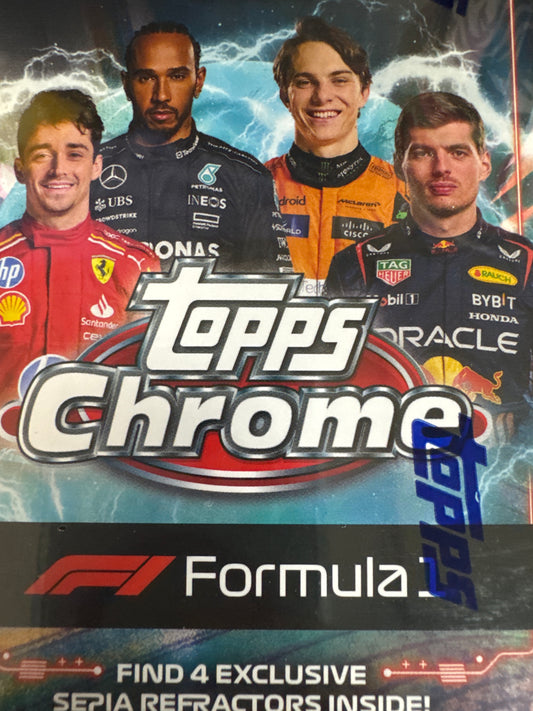 2024 Topps Chrome F1 Formula 1 blaster