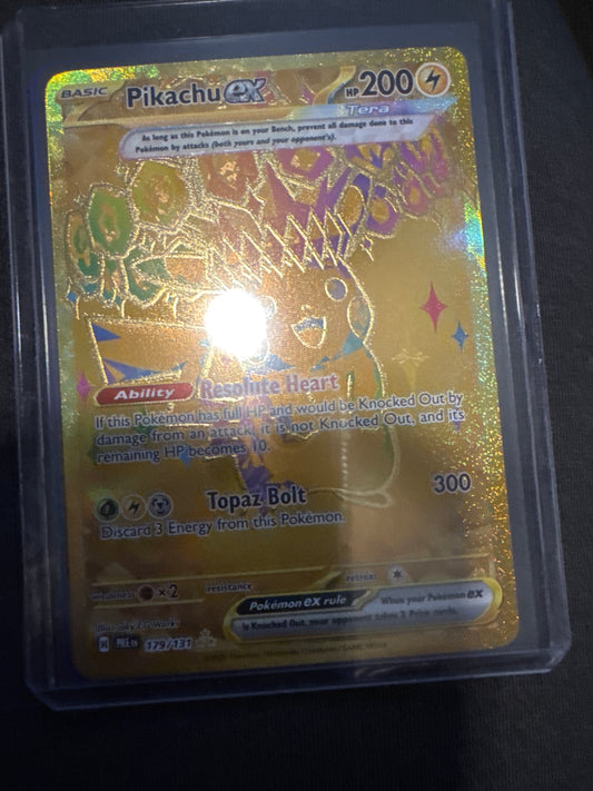 Pokemon Pikachu ex 179/131 Prismatic Evolutions
