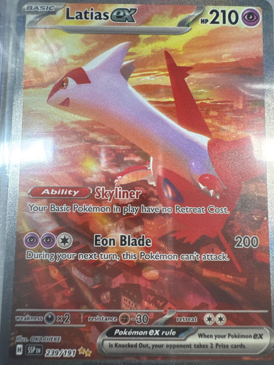Pokemon Latias ex 239/191 Surging Sparks