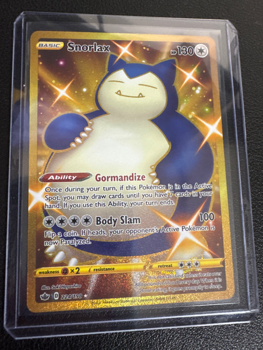 Pokémon Snorlax Chilling Reign Secret 224/198 LP