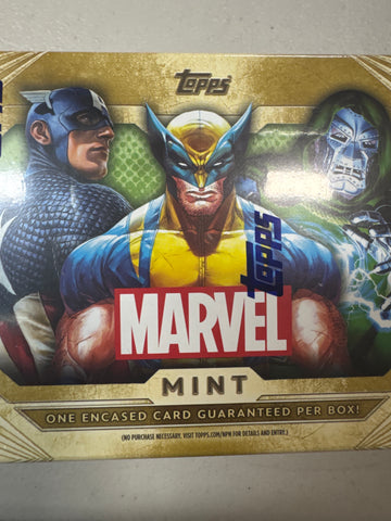 2025 Topps Marvel Mint hobby sealed
