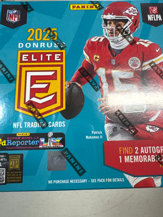 2025 Donruss Elite NFL hobby