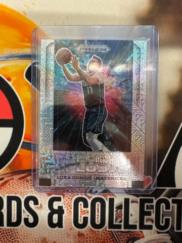 2024-25 Panini Prizm Deca NBA Luka Doncic Explosion Mojo Refractor /25