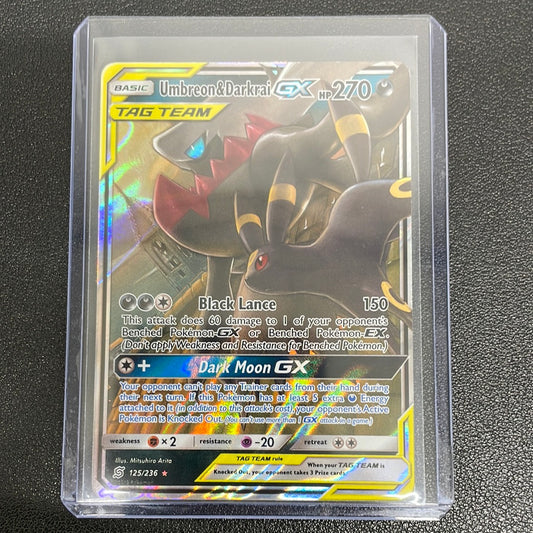Pokémon Umbreon & Darkrai GX (Unified Minds) 125/236