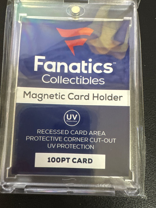 Fanatics 100pt 100 point magnetic card holder