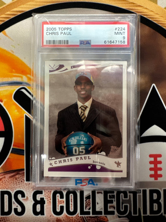 2005 Topps NBA Chris Paul Rookie PSA 9