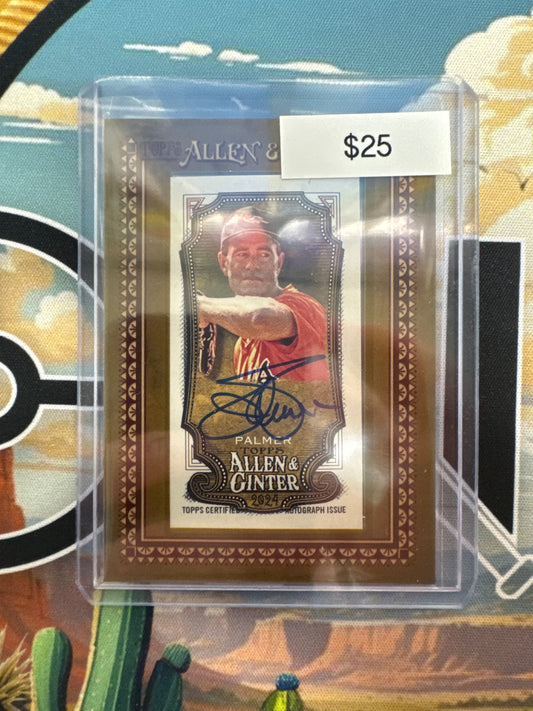 2024 Topps Allen & Ginter Jim Palmer Mini Framed Auto