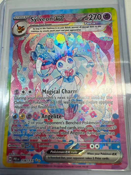 Pokemon Sylveon ex 156/131 Prismatic Evolutions