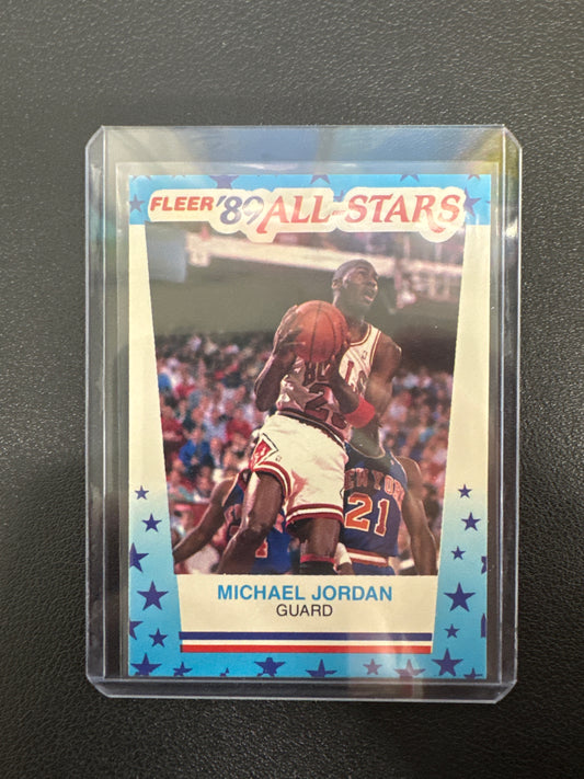 1989 Fleer ‘89 All-Stars Michael Jordan Sticker