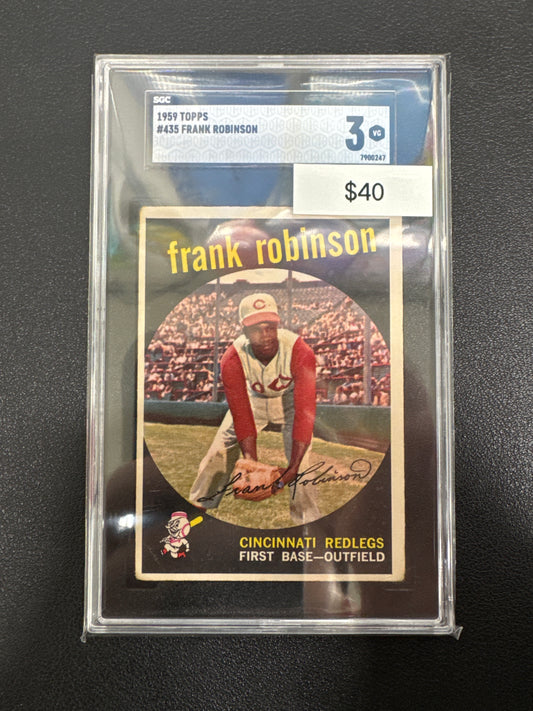 1959 Topps MLB Frank Robinson SGC 3