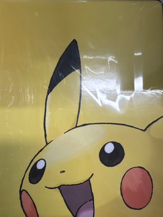 Pokemon Pikachu 9 pocket portfolio binder
