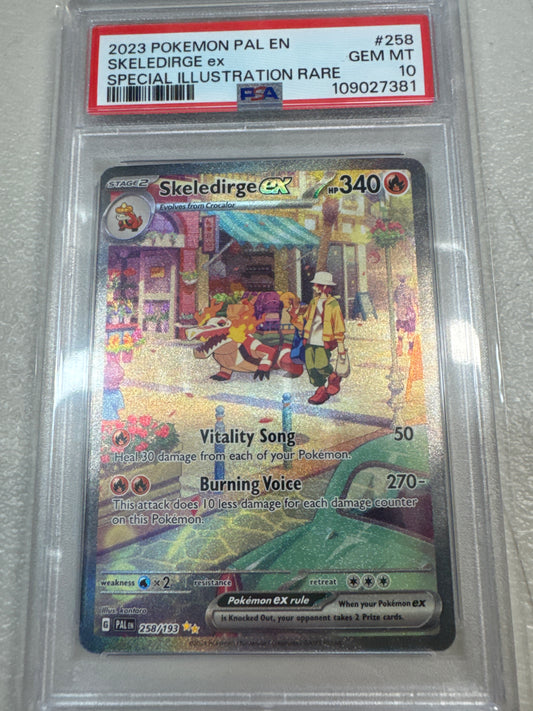 Pokemon Skeledirge ex 258/193 PSA 10
