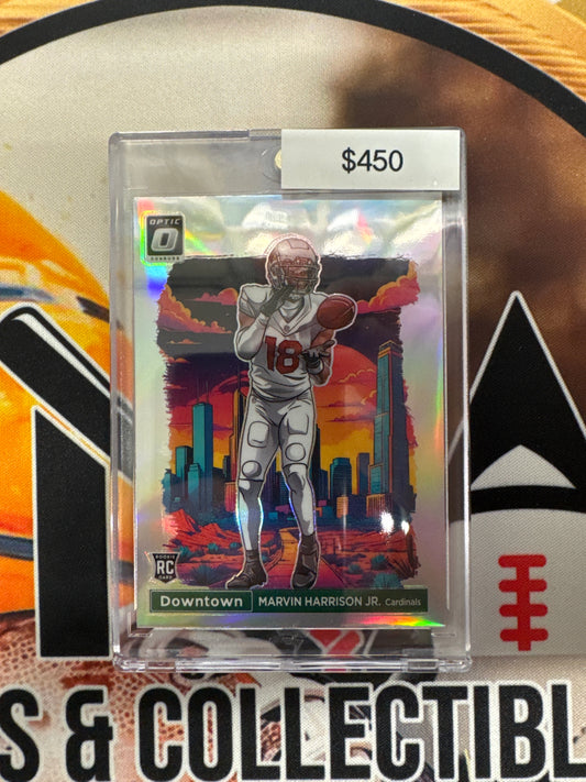 2024 Panini Donruss Optic NFL Marvin Harrison Jr. Rookie Downtown