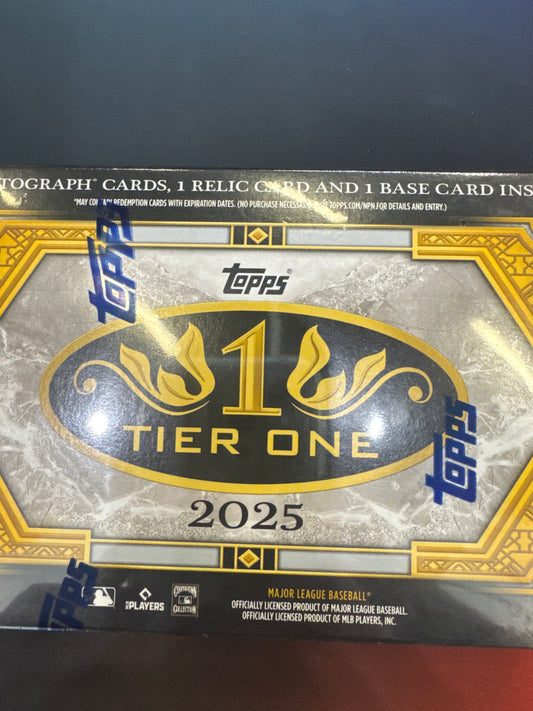 2025 Topps Tier One hobby